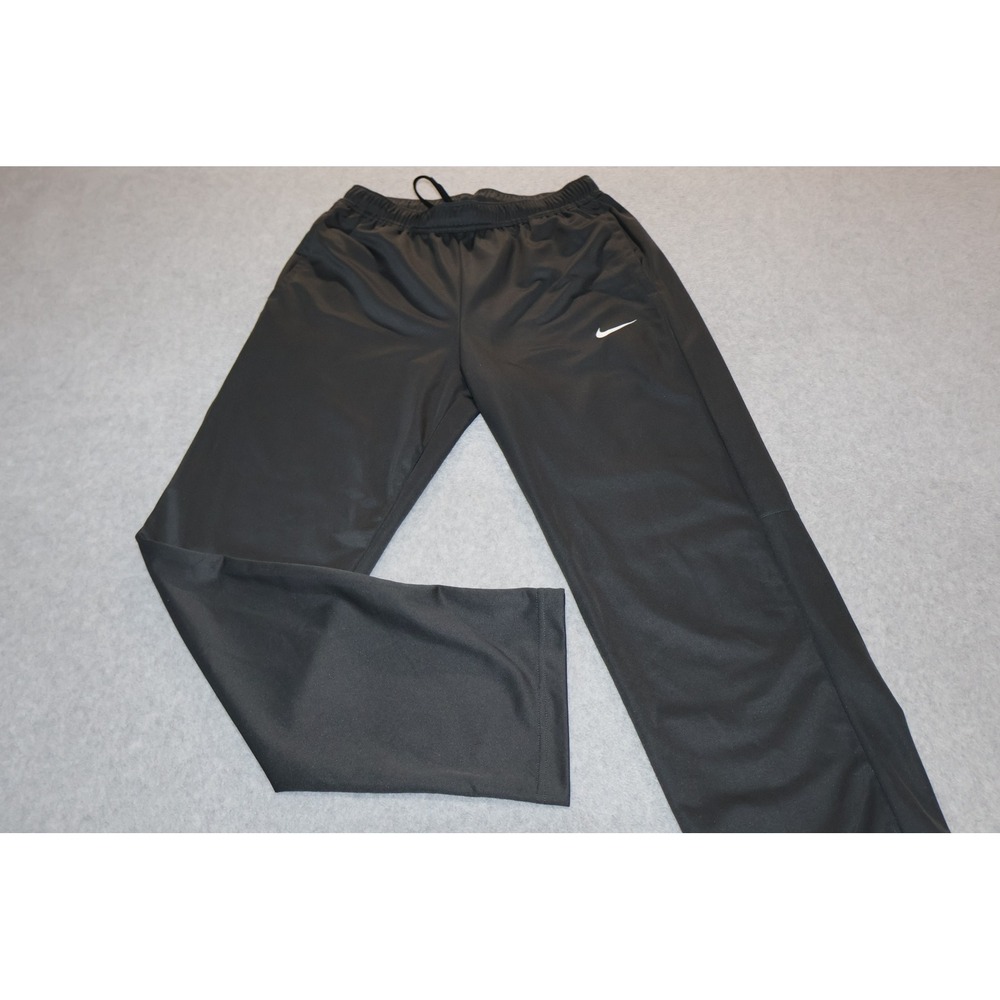 Nike Pants Mens Medium Gray Performance Dri-FIT Athletic Gym Workout Sweatpants